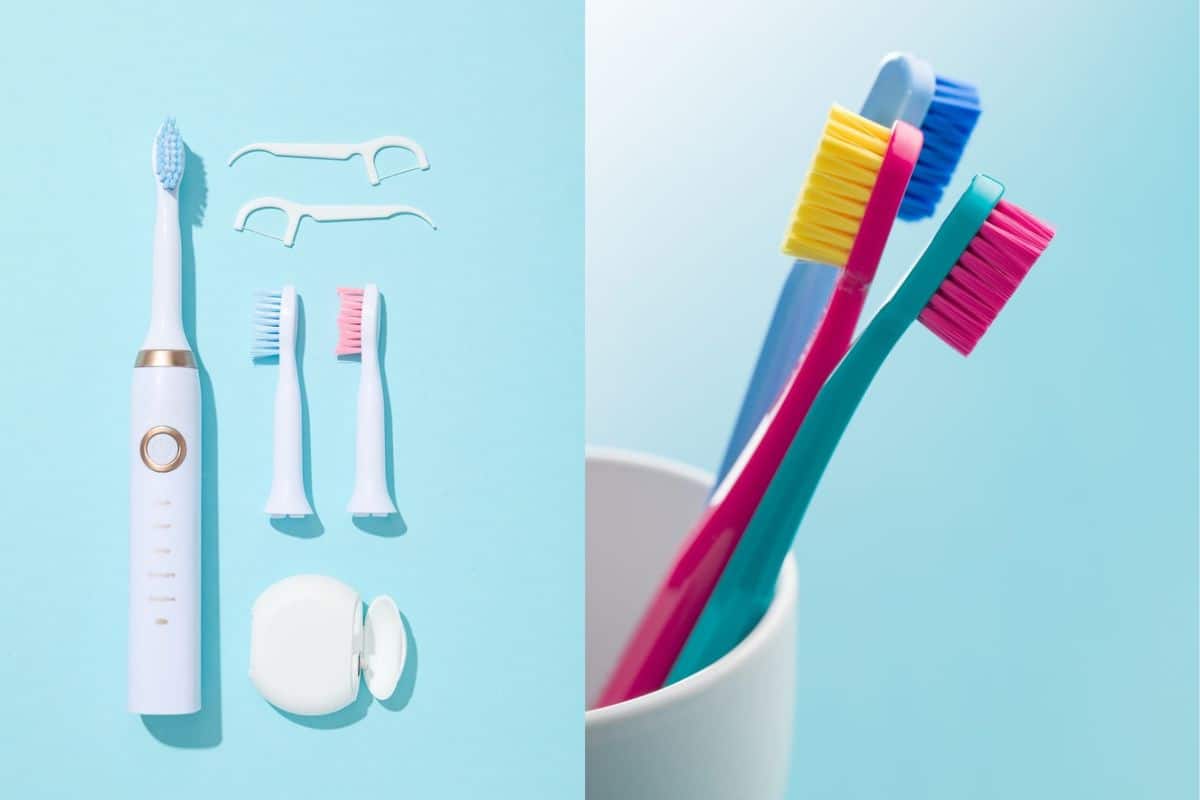 Electric vs Manual Toothbrush dentist in sandy